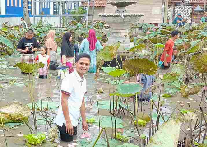 Wujud Rasa Sukur Menang Pilkada Pandeglang, Paslon 02 Bedol Balong Bersama Masyarakat