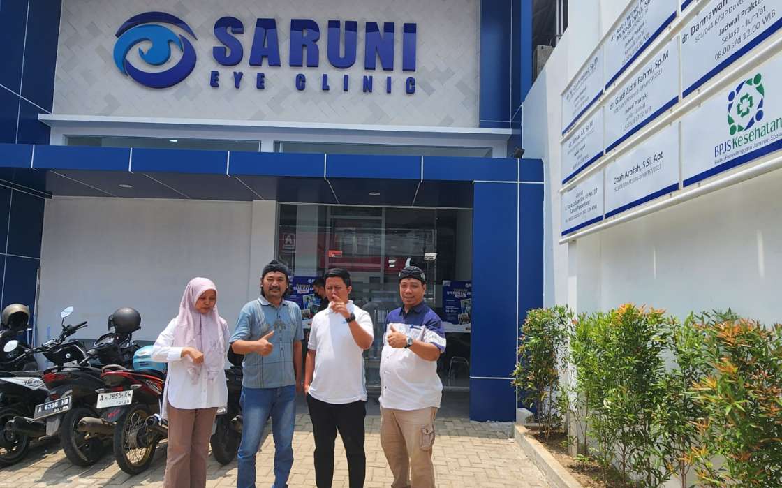 Peduli Katarak, Boedak Saung Gandeng Klinik Utama Mata Saruni, Gelar Baksos Operasi Gratis 