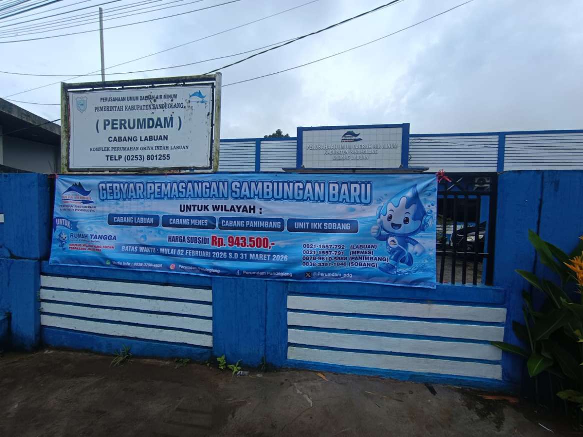 Upaya Perumdam Pandeglang Perluas Akses Layanan Air Lakukan Gebyar Pemasangan Sambungan Baru