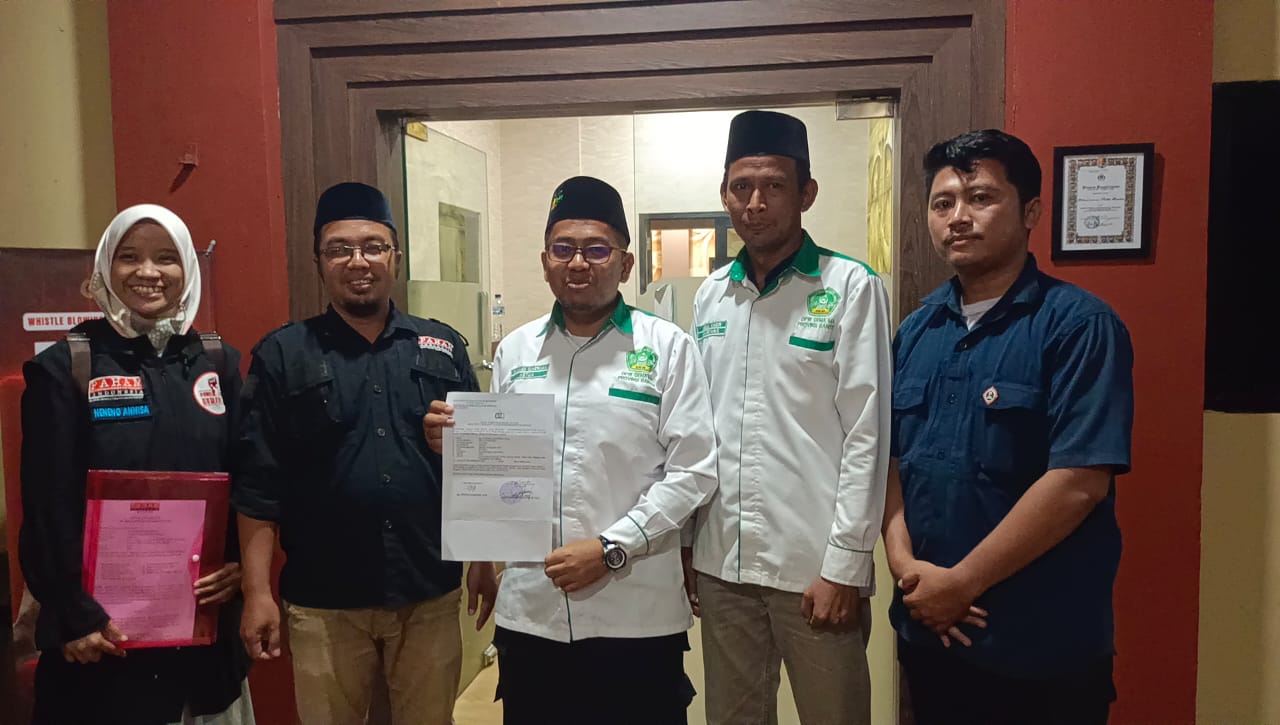 Ketua Gema MA Banten Laporkan Dugaan Tindak Pidana Penganiayaan ke Polda Banten