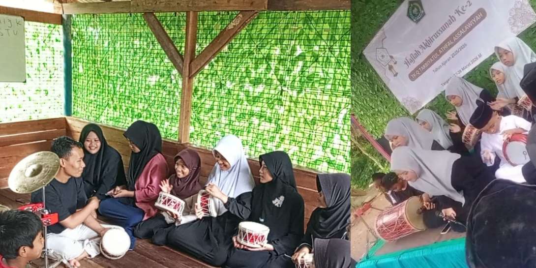 Kemensos RI Berikan Bantuan Kearifan Lokal Kepada Kelompok Seni Assalawiyah