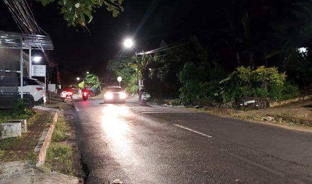Warga Keluhkan Minimnya PJU di Jalan AMD Lintas Timur Pandeglang